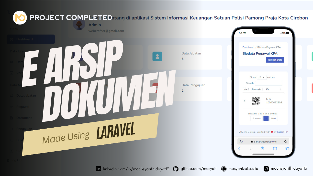 E-Arsip Dokumen Satpol PP Cirebon