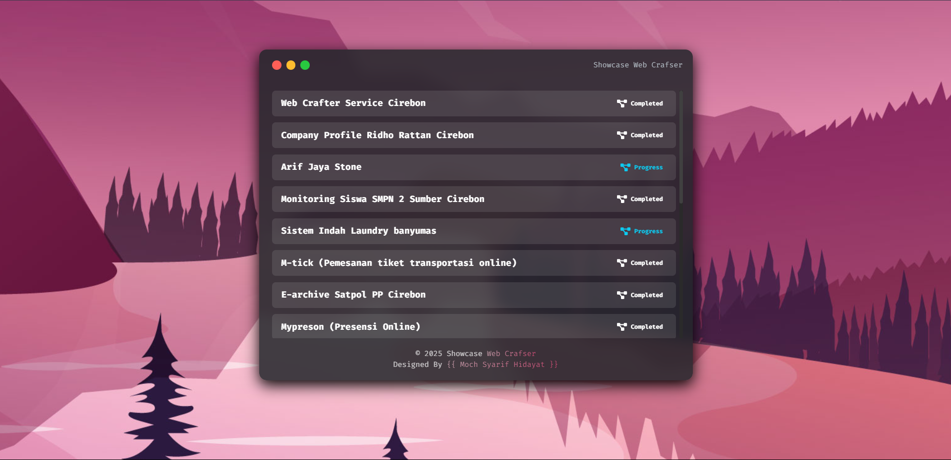 Showcase Project